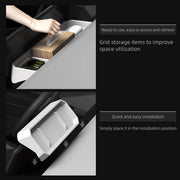 For Tesla Cybertruck 2024 Car Dashboard Storage Box Central Control Screen Rear Storage Tray Auto Interior Accessories 1pc