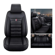 Auto Set Car Seat Covers PU Leather Single Front Split Car Protector Four Season Universal Fit Most Car SUV Car Accessories