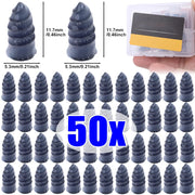 Car Vacuum Tyre Repair Nail 50/100pcs Motorcycle Truck Scooter Bike Tire Puncture Repair Tubeless Tools for Car Tire Repair Tool