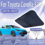 Car Sun Visor For Toyota Corolla E210 2019~2025 2020 2022 2023 Front Windshield Sunshade Heat Insulation Summer Auto Accessories