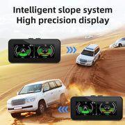 New M50 Slope Meter Display GPS+BDS Dual System Head Up Display M60 HUD Intelligent Inclinometer Off-road 4X4 Car Accessories