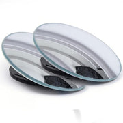 360° Rotation Car Blind Spot Mirror Wide Angle Adjustable Small Round Convex Mirror Car Reversing  Auxiliary Rearview Mirror