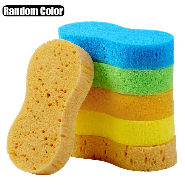 Car Wash Sponge Honeycomb Large Sponges High-density Car Washing Sponge Block Auto Detailing Foam Cleaning Tools Car Accessories