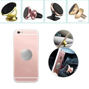 JCD 10Pcs 20/25/30/35/40/45/50mm Metal Plate Disk Iron Sheet For Magnet Mobile Phone Holder For Magnetic Car Phone Stand Holde