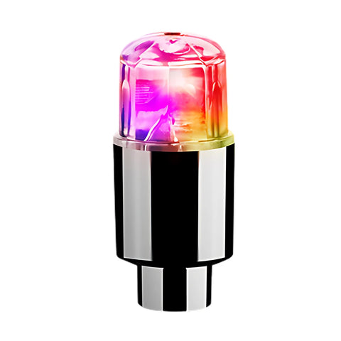 4/2/1Pcs Tire Valve Cap Lights LED Tire Lights for Car Air Valve Caps with Lights for Motorcycles Bicycles Electric Vehicles