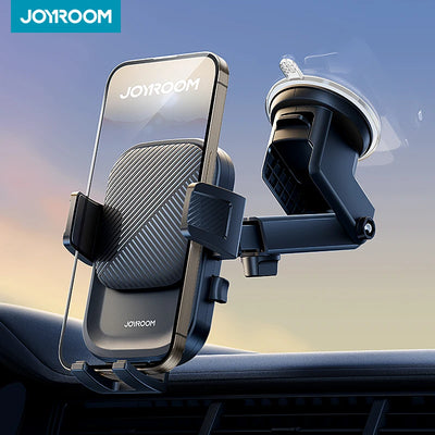 Joyroom Phone Holder Mount for Car Hands-Free Strong Suction Universal Cell Phone Mounts for Dashboard/Windshield 360° Rotation