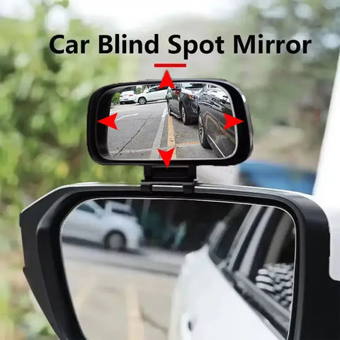 Rear view mirror with blind spot mirror, reverse assist mirror coach car universal observation 3R small round mirror Accessories