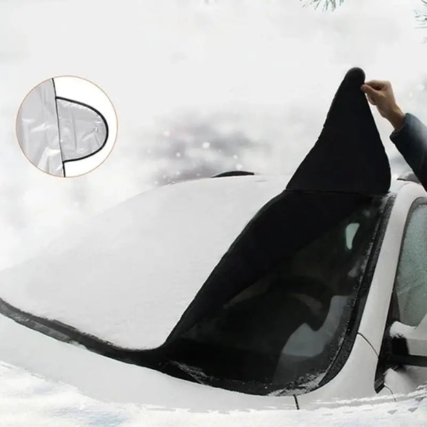 Car Windshield Protector Car Exterior Protection Prevent Snow Ice Sun Shade Dust Frost Freezing Snow Windshield Cover Car Cover