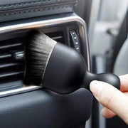 Car Interior Cleaning Brush Center Console Clean Tool Air Outlet Cleaning Soft Brush with Shell Car Crevice Dust Removal Brush