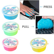 1pc Cleaning Gel Universal Cleaner for Car Vent Keyboard Auto Cleaning Putty Dashboard Dust Remover Duster Cleaning Kit 50ml