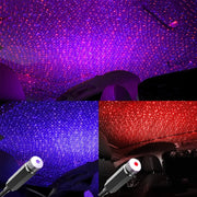 Romantic LED Starry Sky Night Light 5V USB Interface Galaxy Star Projector Lamp for Car Roof Room Ceiling Decor Plug and Play