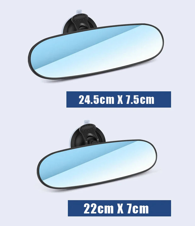 Universal Rearview Mirror Car-styling Interior Rear View Mirror Adjustable Suction Cup 360° Rotates Car Rear Mirror Accessories