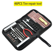 46/62 Pcs Set Car Tire Repair Tool Tire Repair Kit Studding Tool Set Auto Bike Tire Repair Puncture Plug Garage Car Accessories