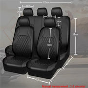 HOT SELL Car Seat Cover PU Leather Vehicle Seat Cushion Full Surround Seat Protection Cover Car SUV Interior Accessories