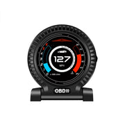 KWHUD HUD OBD2 Gauge Head Up Display Car Digital Speedometer RPM Clock Oil Temperature Meter Alarm Car Electronic Accessories