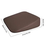 Ergonomic Car Seat Cushion Heightening Seat Pad Driver Seat Booster Cushion Pad For Short People Car Interior Accessories