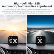 G4S GPS Smart Gauge Head Up Display For HUD Auto Computer Speedometer Display KMH MPH Time Compass Car Electronics For All Car