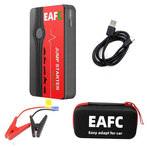 Car Jump Starter 1200A Portable Power Bank Car Battery Booster 12V Car Starting Device for Petrol 4.0L Diesel 2.0L