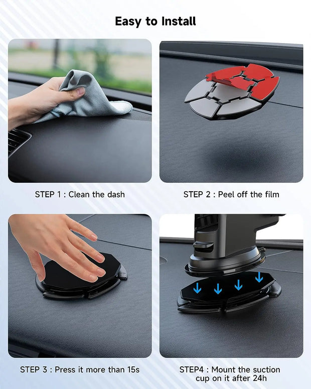 Car Dashboard Suction Cup Cellphone Mount Base Universal Suction Cup Phone Holder Pad Disk for Car Dashboard Windshield