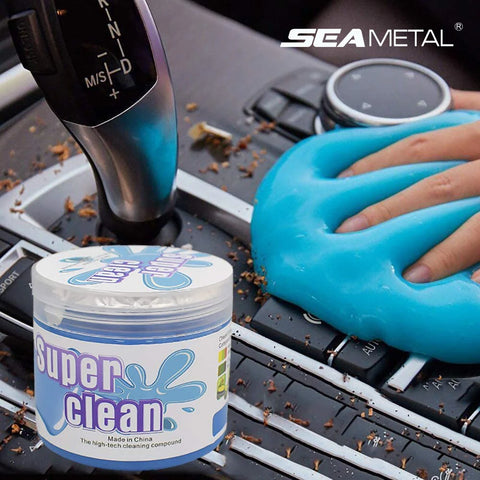 SEAMETAL Car Cleaning Gel Multifunctional Air Vent Outlet Dashboard Laptop Magic Cleaning Tool Wash Mud Dust Remover Dirt Clean