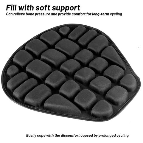 Motorcycle Gel Seat Pad Tenon Soft Shock Cushion Cover Breathable Eva High Foam Heat Dissipation And Decompression