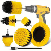 5/7pcs Electric Brush Attachment Set Power Drill Scrub Brush Wash Clean Tool With For Cleaning Car Washing Grout Carpet Floor