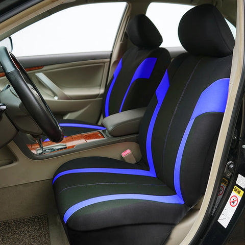 AUTO PLUS Car Seat Covers Universal Fit For Most Car SUV Truck Breathable Mesh Fabric Seat Covers For Car Accessories Interior