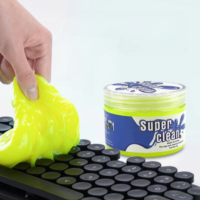 75/120G Super Dust Clean Clay Dust Keyboard Cleaner Slime Toys Cleaning Gel Car Gel Mud Putty Kit USB for Laptop Cleanser Glue