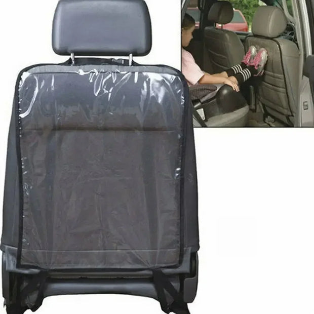 For Kids Kick Seat Back Cover Seat Back Protector 58cm X 42.5cm Cover Mat Kick Mat Transparent For Car Seats 1pack 1 Pc