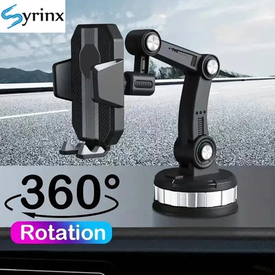 360°Rotating Car Sucker Phone Holder Driving Car Phone Stand Bracket Universal GPS Navigation Mount For iPhone Xiaomi Samsung