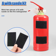 Car Trunk Storage Fixed Belt Black Trunk Organizer Strap Nylon Fire Extinguisher Storage Fixing Belt Auto Interior Accessories