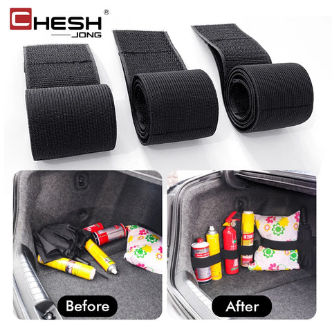 Car Trunk Organizer Black Magic Tapes Car Accessries Fixing Belt Storage Bag Tapes Fixed Auto Interior Storage and Organization