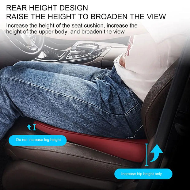 Improve Driving Vision Ergonomic Design Extra Height For Car Seat Office Chair Car Seat Cushion Wedge Seat Cushions Butt Pad