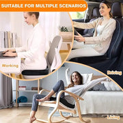 Memory Foam Seat Cushion for Home Office Coccyx Orthopedic Chair Massage Pad Memory Foam Seat Cushion for Home Office Coccyx Ort