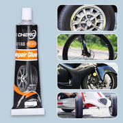 Tire Repair Glue Waterproof & High Temperature Resistant Black Sealing Waterproof And High-Temperature Resistant Repair Adhesive