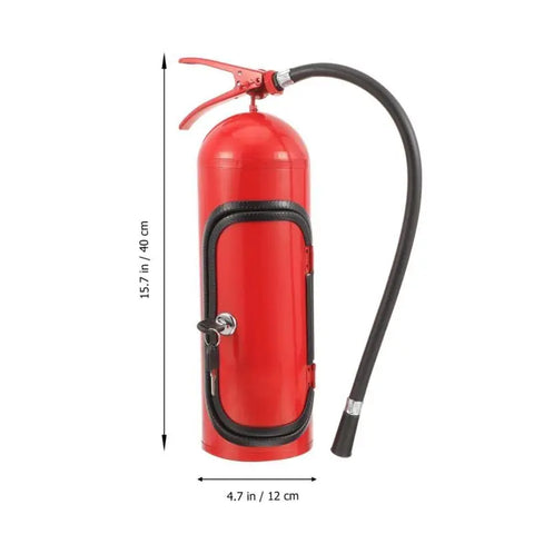 New Fire Extinguisher Mini Bar Novelty Wine Storage Box New Year Birthday Gift For Whisky Loving Fireman Metal Organizer Box