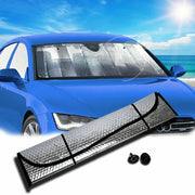 130*60CM Car Sun Shade UV Visiere Protection Curtain Sunshade Film Windshield Visor Front Windshield Sunshade Cover Picnic Mat