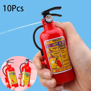 10Pcs Creative Mini Fire Extinguisher Water Guns Outdoor Summer Toys for Kids Birthday Party Favors Pinata Fillers Goody Bag