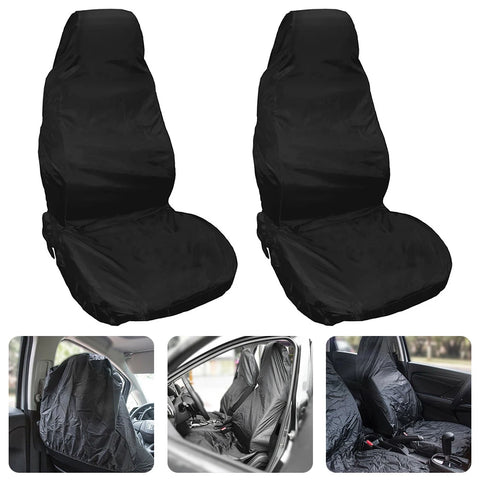 Car Seat Cover Waterproof Fabric Universal Car Seat Covers Set Accessories Interior For Most Car Suv Truck Van Seat Cushion 2024