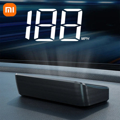 Xiaomi Car Speedometer HUD Head Up Display Digital Speed Meter Windshield Projector Vehicles Truck Auto Electronics Accessories