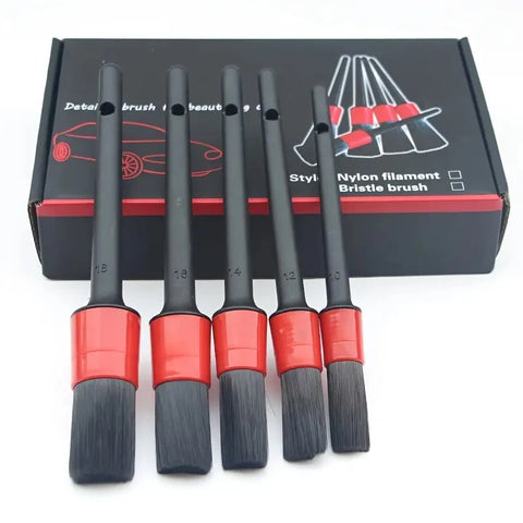 Detailing Brush Set Car Brushes Car Detailing Brush For Car Cleaning Detailing Brush Dashboard Air Outlet Wheel Brushes