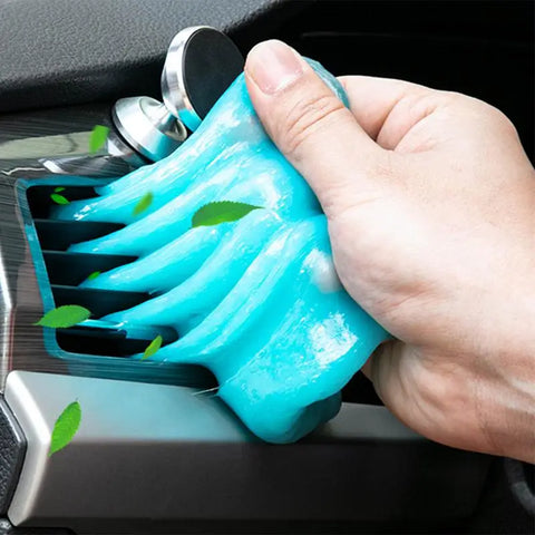 Dust Cleaner Gel Car Cleaning Gel Detailing Putty Clean Slime Auto Dust Cleaner Automotive Cleaning Sticky Mud For Car Vent