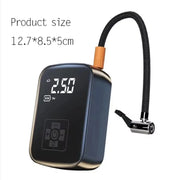 Portable Car Air Pump Electric Tire Inflator Pump Wireless Intelligent Digital Display Tire Gases Machines Car Air Compressor