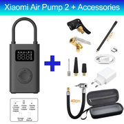 Xiaomi Mini Portable Air Pump 2 Mijia Electric Air Compressor Treasure 150PSI Type-C LED Multitool Inflator For Automotive Car S