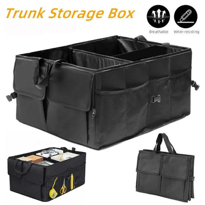 New Car Trunk Organizer Box Large Capacity Auto Multiuse Tools Multifunction Bag Oxford Cloth Folding for Emergency Storage Box