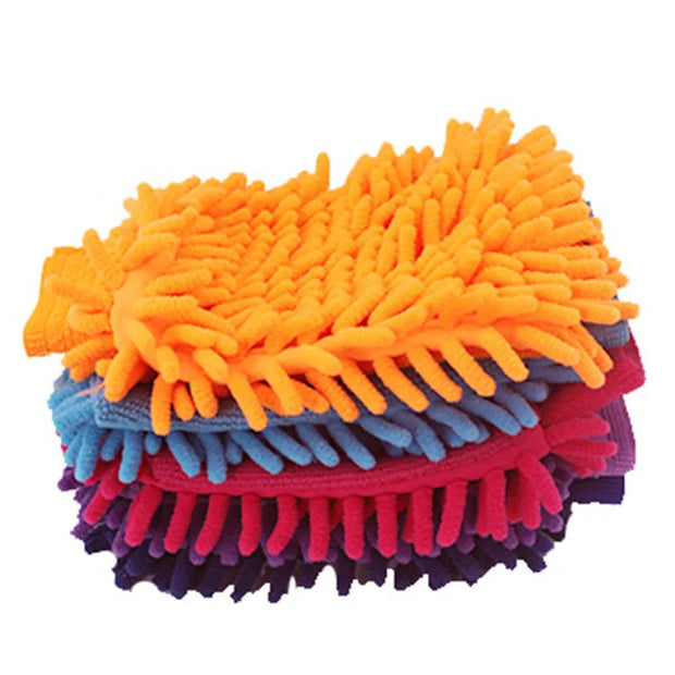 Car Wash Microfiber Car Washer Sponge Cleaning Car Care Detailing Brushes Washing Towel Auto Gloves Styling Accessories Gadget