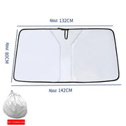 Car Front Window Sunshade Cover Sun Shade Windshield Visor Windscreen Folding Auto UV Protection Curtain Styling Accessories