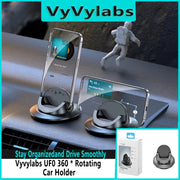 vyvylabs Car Phone Holder Stands Rotatable Support Mobile 360 Degree Mount Dashboard GPS Navigation Universal Auto Accessories