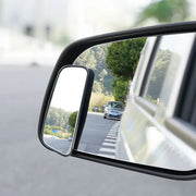 2Pcs 360 Degree Adjustable Blind Spot Mirror Car Auxiliary Rearview Convex Mirror Round Frame Wide Angle Mirrors for Car Reverse