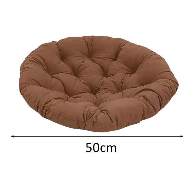 Swing Hanging Chair Cushion Round Outdoor Seat Cushion for Hanging Chair Hammock Wicker Chair Garden Egg Chair Indoor Outdoor